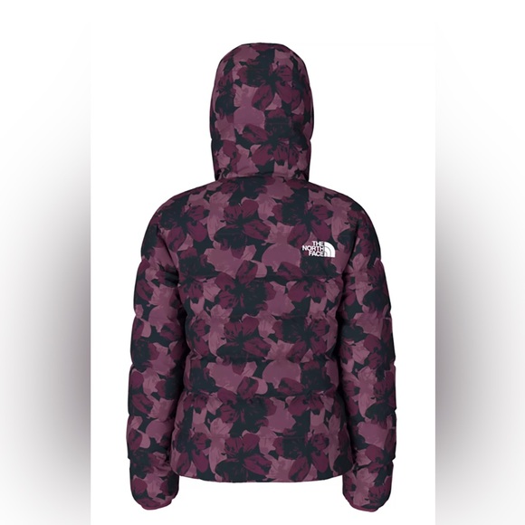 NWT The North Face Girls' Reversible 600 Fill Down Hooded Jacket Size L(12) - Picture 3 of 9